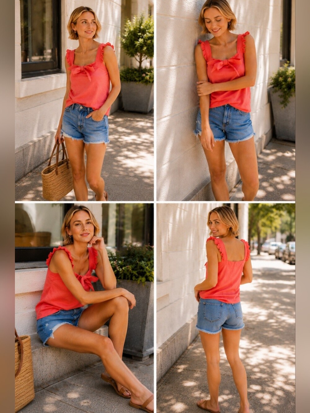 J. Crew Embroidered Bow Top Size XS